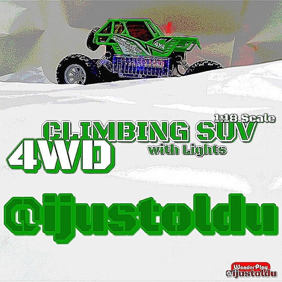 Wonder Play Remote Controlled Climbing SUV with 4WD & 3D Lights | Rechargeable - Picture 17 of 17